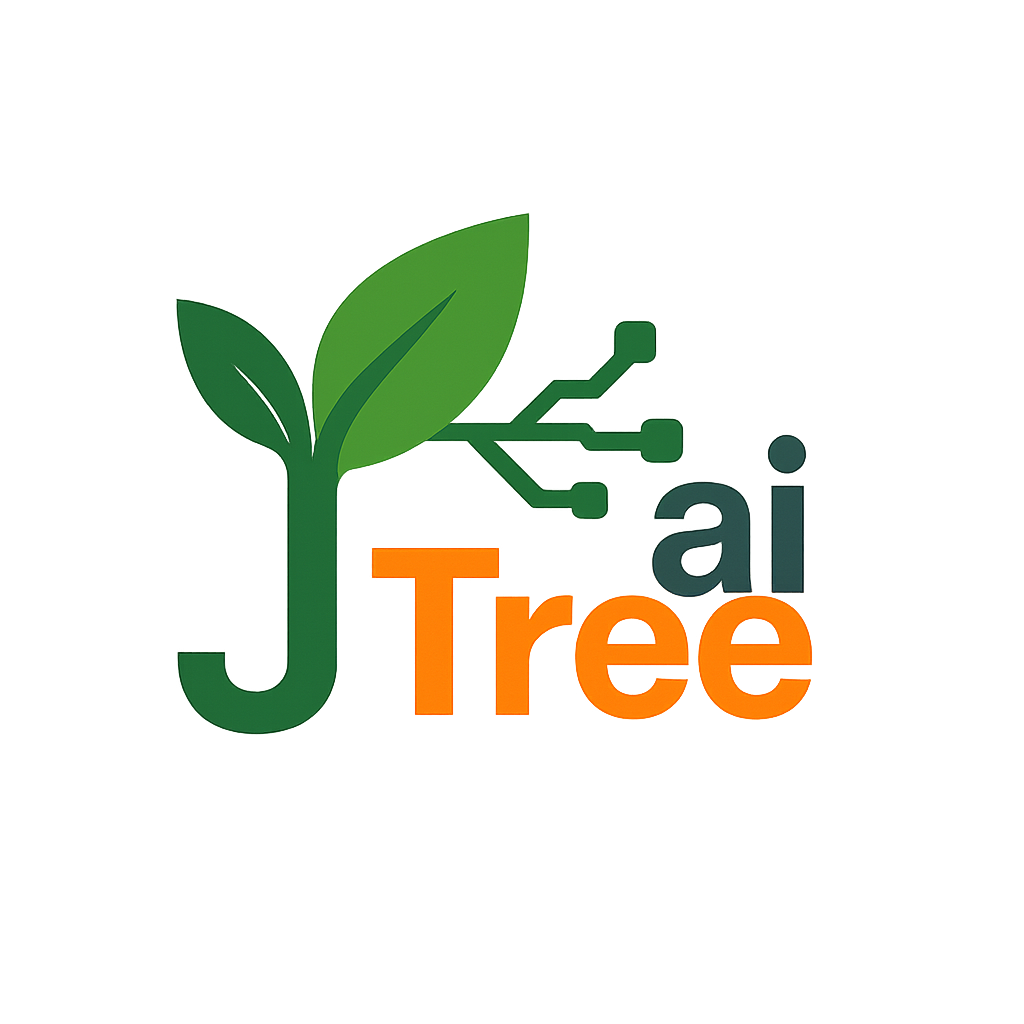 JTree AI 데이터 분석 솔루션 로고